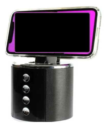 Bocina Bluetooth Multifuncional Con Soporte Para Smartphone