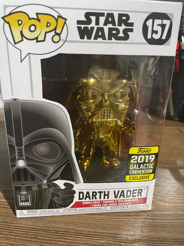 Funko Pop Darth Vader 157 2019 Galatic Convention (Usado)