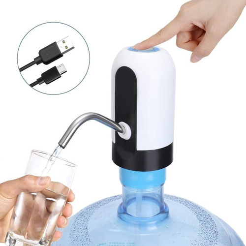  Dispensador Bomba Electrica Botellon D Agua Recargable Usb