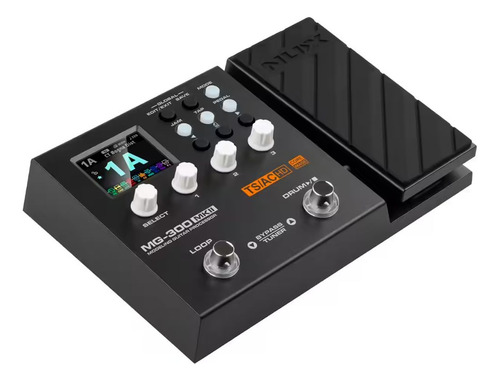 Pedaleira P/ Guitarra Nux Mg300 Mkii C/ Fonte *modelo