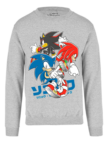 Sudadera Shadow The Hedgehog 3 Sonic Knuckles Sega Genesis
