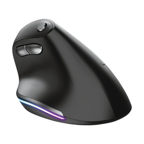 Imagen 6 de 10 de Mouse Vertical Ergonómico Inalámbrico Recargable Trust Bayo