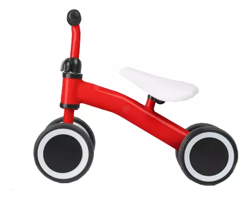 Triciclo Infantil Com Empurrador Motoca Passeio Vermelho