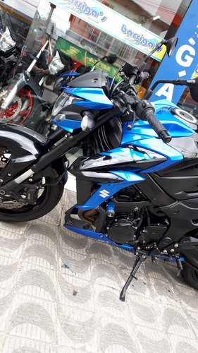 Imagem 4 de 9 de Suzuki Gsx-s 750a 2020 Azul Impecável