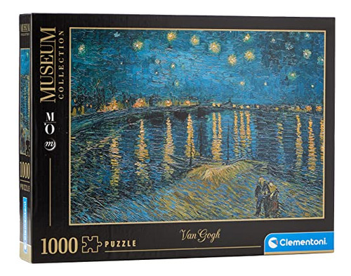 Rompecabezas Clementoni Van Gogh Noche Estrellada Sobre El R