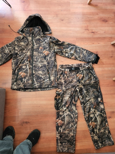 Chaqueta/pantalón De Caza Quail/soft Shell Camuflado Timber