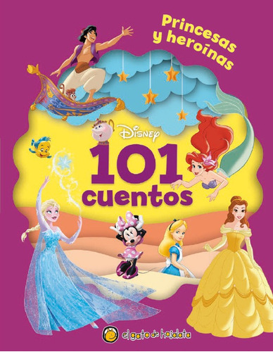 Libro 101 Cuentos Disney Princesas Y Heroínas Guadal - Dgl