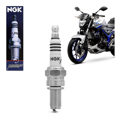 Vela De Ignição Iridium Ngk Yamaha Mt 03 Cr7eix 2007 A 2014