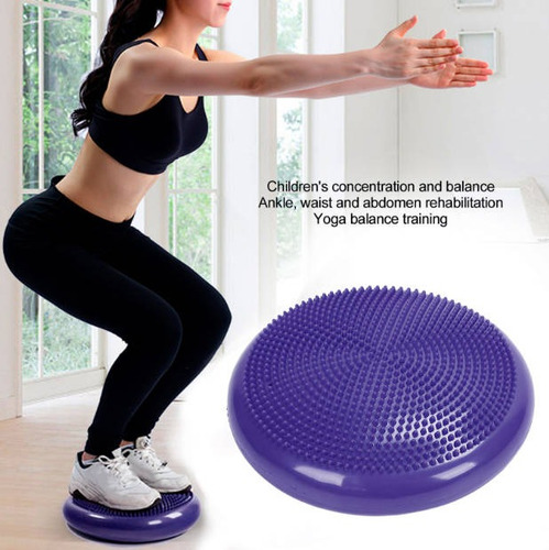Cojín De Entrenamiento Para Balance Morado