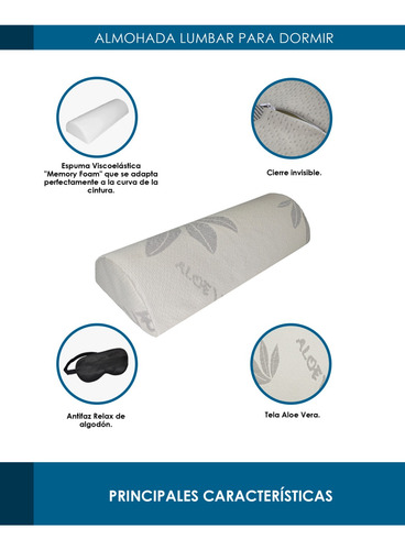 Cojin Bbl Post Cirugia Gluteos + Almohada Lumbar Memory Foam