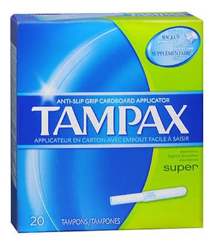 Tampones Tampax Con Aplicador Desechable Super Absorbency X2