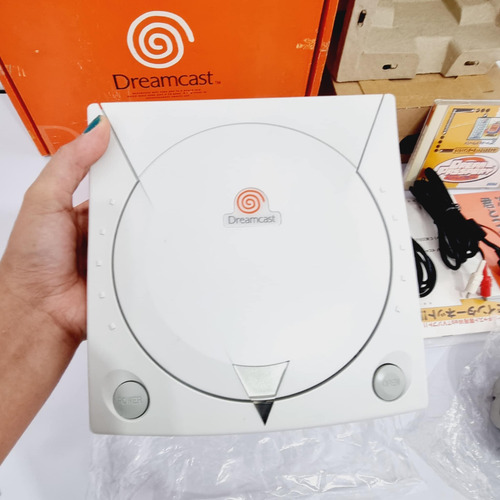 228- Console Dreamcast Em Excelente Estado Branco (Usado)