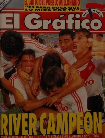 El Grafico 3885 River Campeon 94 Apertura