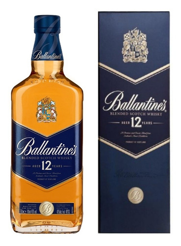 Ballantines Scotch Whisky 12 Años  750cc.