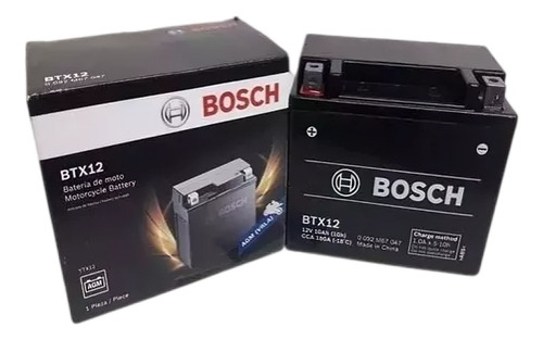 Bateria Bosch Gel Btx12 Ytx12-bs Gel Agm V Strom 650 Hyosung