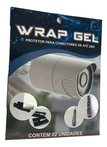 Wrap Gel Implastec Protetor Para Conectores Cftv Antena