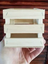 Comprar 20 Huacales Madera Chico Cuadrado 100% Artesanal De Pino