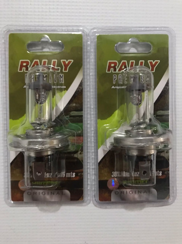 Bombillo H4 12v 60/55w Halógeno Rally Hammer 30% + 15mts