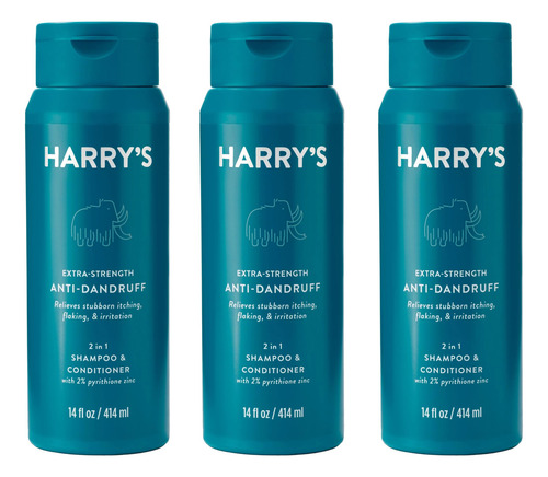 ChampĂș Y Acondicionador Harry's Men Extra Strength, 420 Ml,