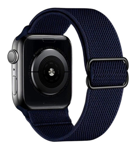 Malla Nylon Loop Ajustable Para Apple Watch 44 42 40 38 Mm