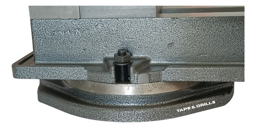 Prensa De Precisión Para Cnc Base Giratoria 4 Pulgadas