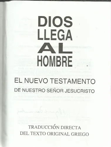 Nuevo Testamento (tapa Blanda)
