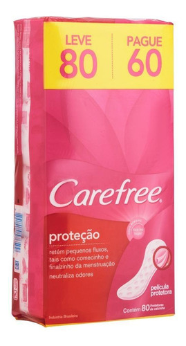 Protetor Diário Carefree Proteção Com Perfume