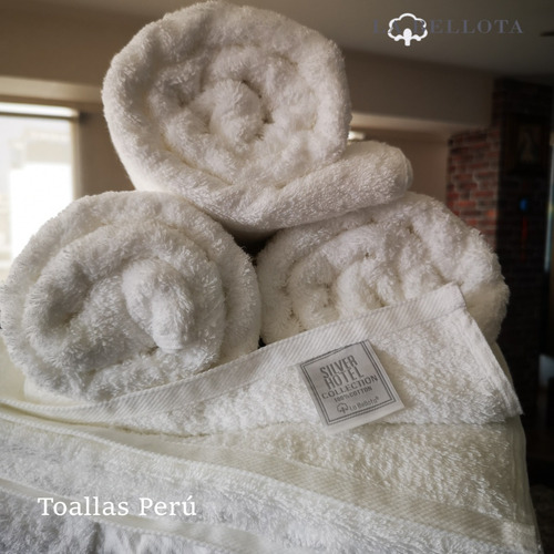 Toalla Blanca Baño  La Bellota  Hotel Silver Collection 560g