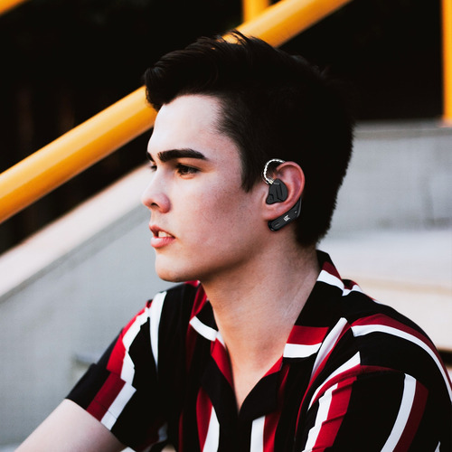Módulo Bluetooth Para Fone De Ouvido Kz Az09 Pino B Black Preto