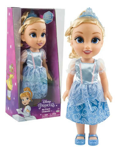 Muñeca Disney Princess Mi Amiga Cenicienta Jakks 30 Cm