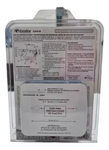 Protector Integral Bombas Monofásicas 220v-2hp - Exceline.