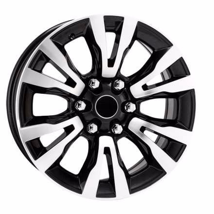 Roda S10 Ltz 2017 Aro 16x7,0 Preta Diamantada - R79