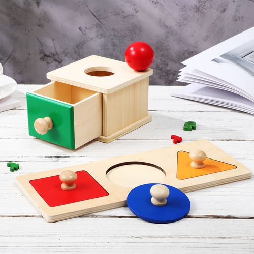 Material Didáctico Montessori De Madera