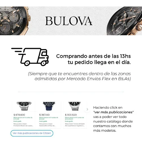 Bulova precisionist online 98b276