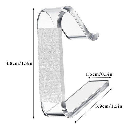 // Clip De Mantel Transparente Clips De Mantel 60x Clips De