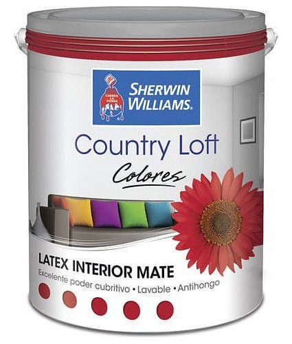 Latex Int Color C.loft Rojo 1l