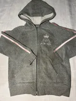 Comprar Campera Gris Cheeky Niña Talle 8 Con Capucha Y Bolsillos