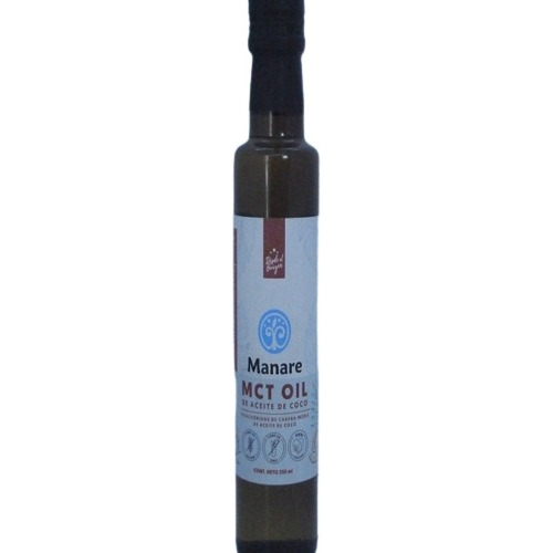 Mct Oil De Aceite De Coco - Manare 250ml.