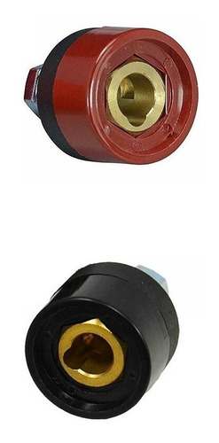 Conector De 1/2 Borne Hembra Para Soldador Inversor 2 Piezas