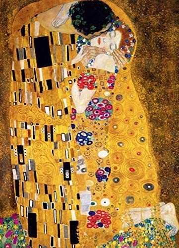 Gustav Klimt The Kiss - Puzzle De 1000 Piezas De Eurographic