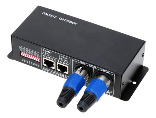 Decodificador Dmx512 Led Dimmer Driver Controlador Rgbw -512