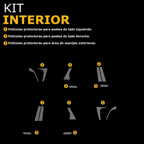 Película Protectora Kit Ppf For Postes De Byd Yuan Pro