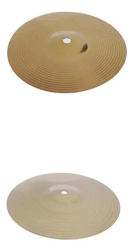 comprar . 2 Piezas Brass Crash Cymbal Hi Hat Platillos For Batería