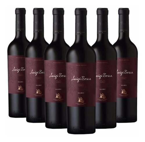 Vino Luigi Bosca Malbec Caja X6 X750c + Regalo