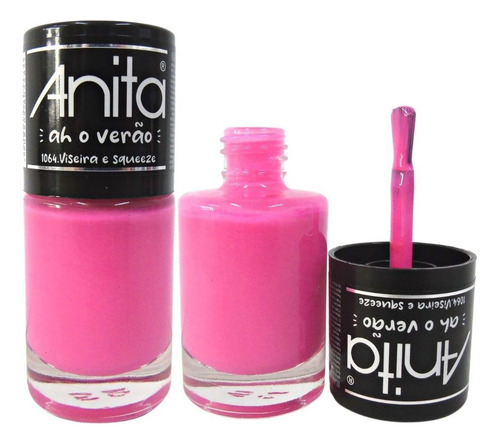 Esmalte Cremoso Anita Ah O Verão Viseira E Squeeze 10ml