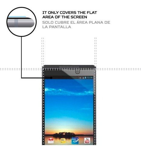 Protector Mica Pantalla Para Airis Tm570