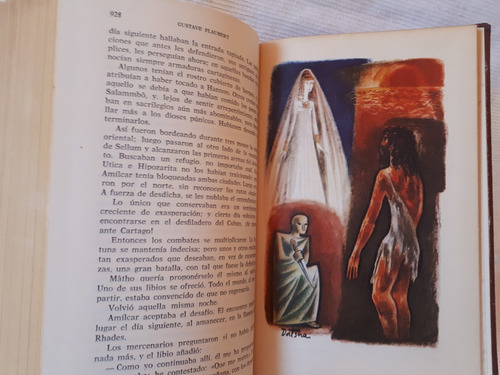 Imagen 7 de 8 de Madame Bovary Salammbo Gustave Flaubert Vergara Tapa Dura