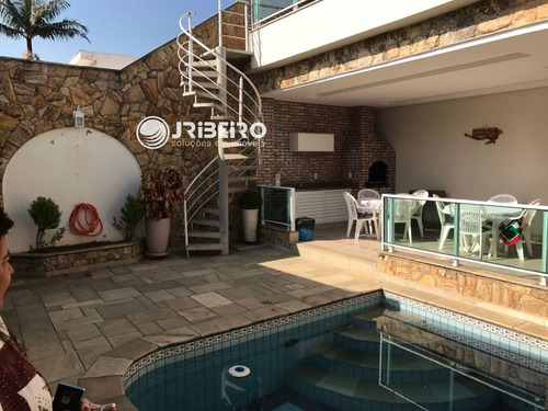 Imagem 4 de 30 de Casa Alto Padrão Para Venda 3 Suítes 6 Vagas, Piscina Em Parque Palmas Do Tremembé São Paulo-sp - 901064