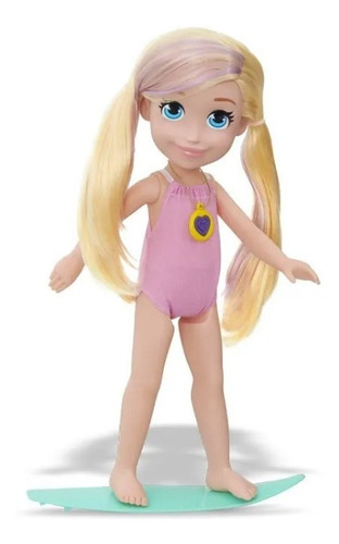 Imagem 3 de 6 de Boneca Polly Surf 38cm Polly Pocket - Mattel Pupee