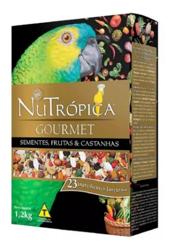 Nutrópica - Papagaio Gourmet - 1,2kg